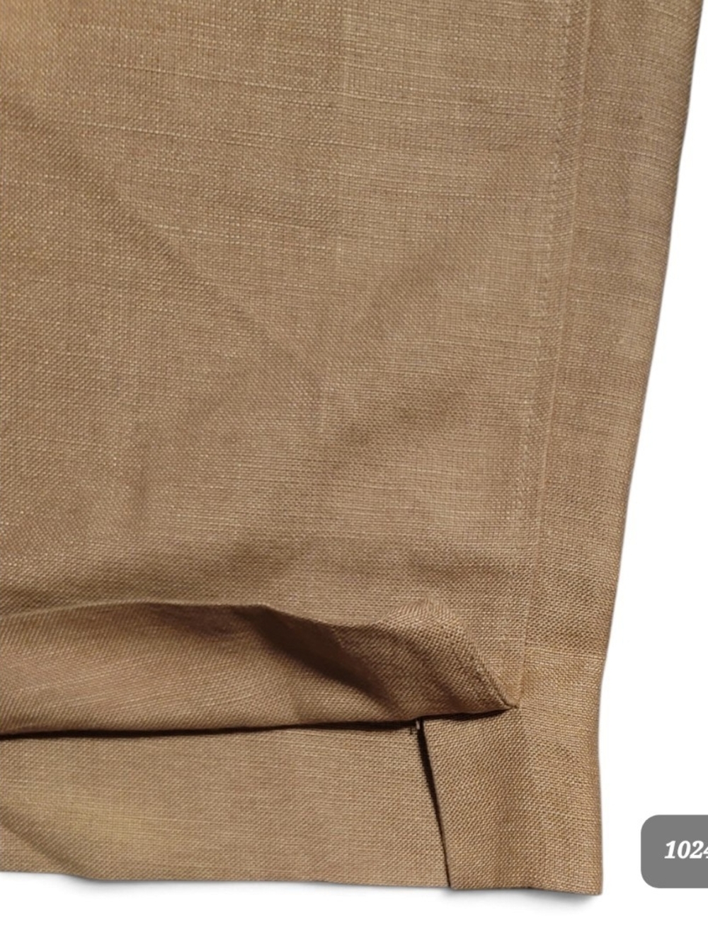 NYGARD - Sz. 10 Tan Linen Rayon Dress Pants - Picture 4 of 10
